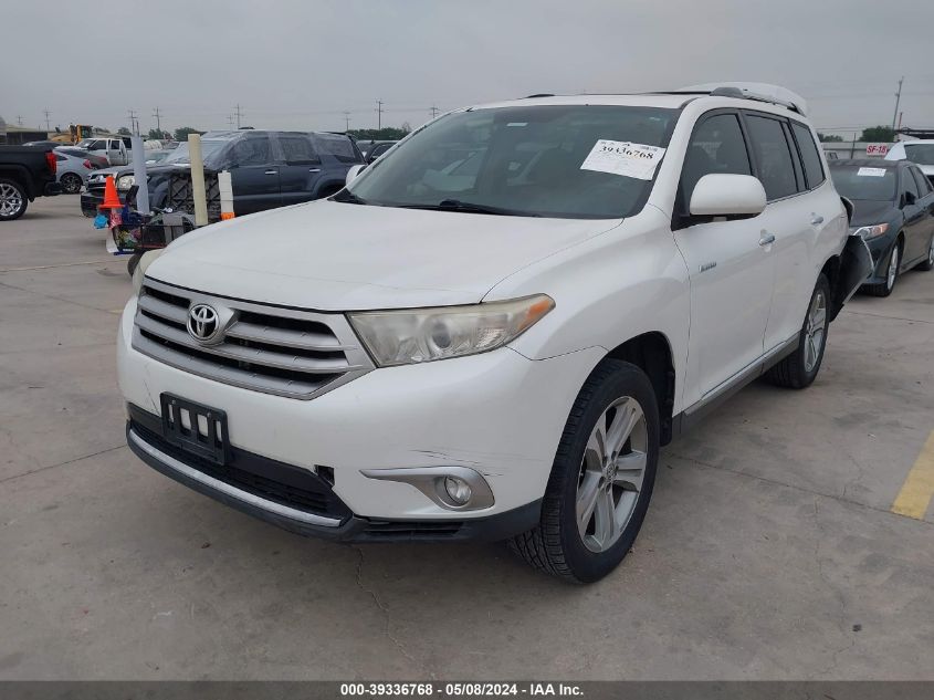 2012 Toyota Highlander Limited V6 VIN: 5TDYK3EH8CS082283 Lot: 39336768