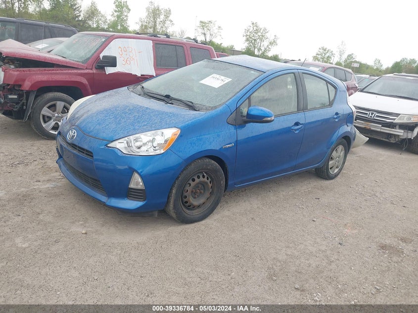 2012 Toyota Prius C Two VIN: JTDKDTB30C1502981 Lot: 39336784