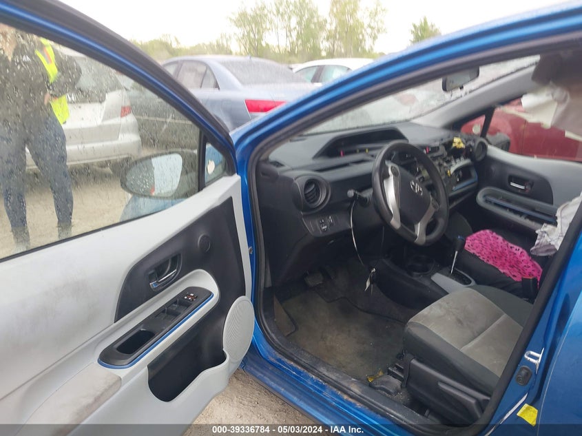 2012 Toyota Prius C Two VIN: JTDKDTB30C1502981 Lot: 39336784