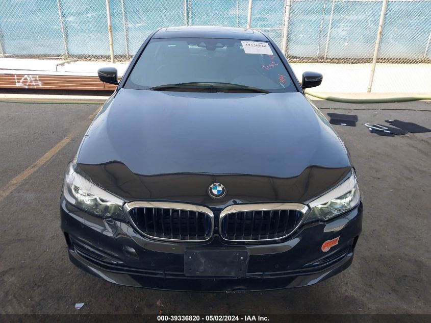 2019 BMW 530E Iperformance VIN: WBAJA9C5XKB392731 Lot: 39336820