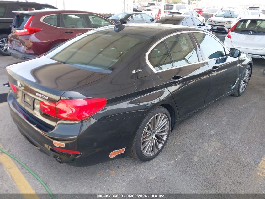 2019 BMW 530E Iperformance VIN: WBAJA9C5XKB392731 Lot: 39336820