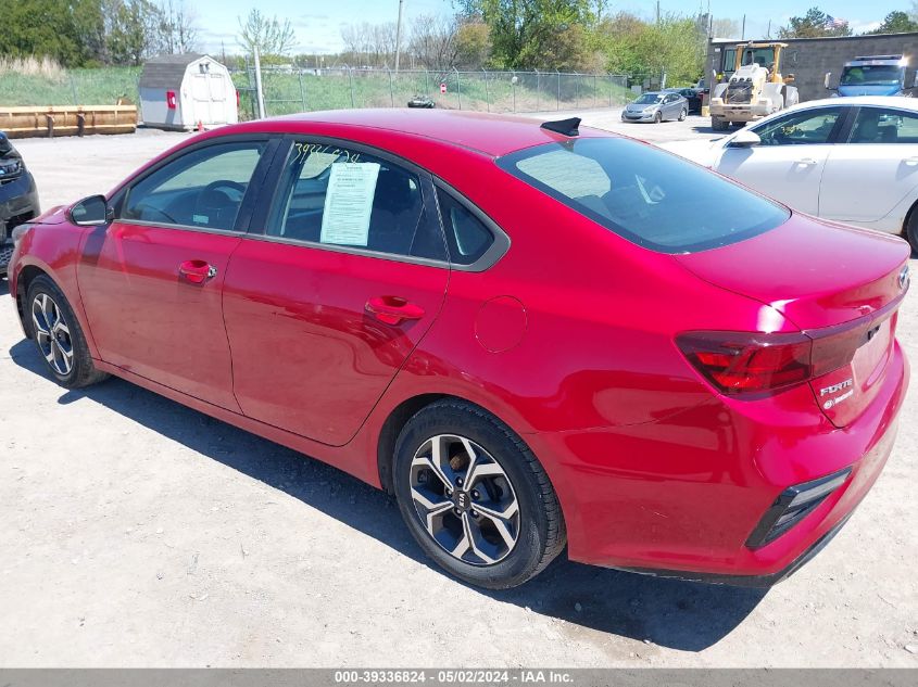 3KPF24ADXKE067647 | 2019 KIA FORTE