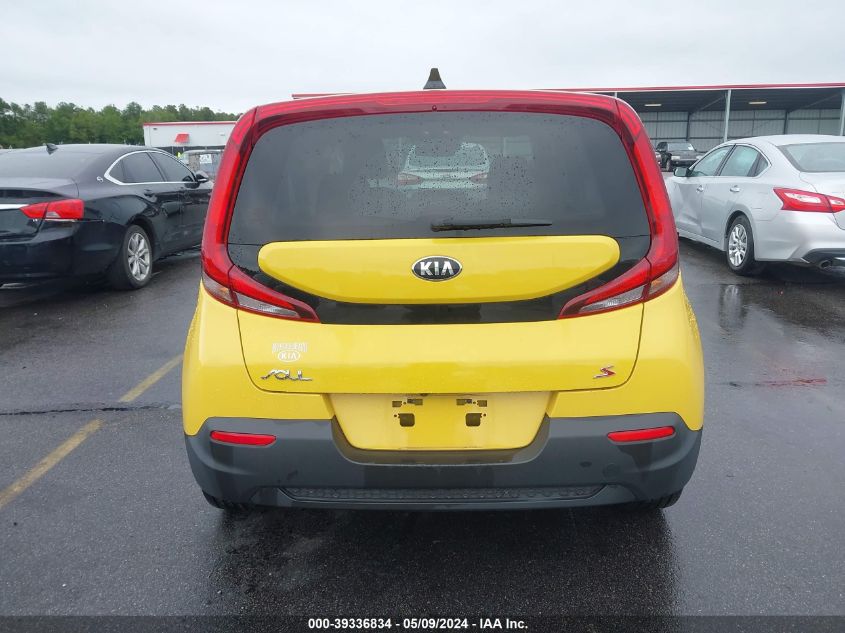2020 Kia Soul S VIN: KNDJ23AUXL7115945 Lot: 39336834