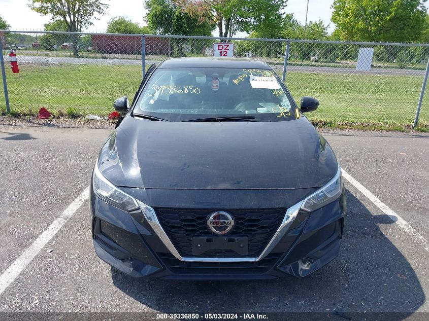 2022 Nissan Sentra Sv Xtronic Cvt VIN: 3N1AB8CV5NY205950 Lot: 39336850