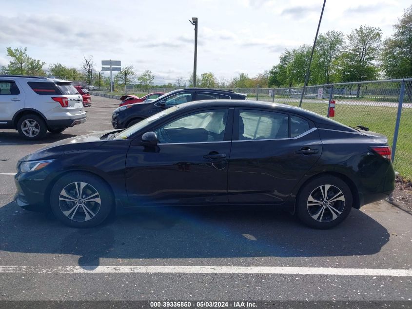 2022 Nissan Sentra Sv Xtronic Cvt VIN: 3N1AB8CV5NY205950 Lot: 39336850