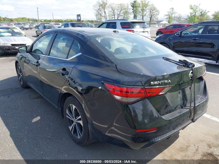 2022 Nissan Sentra Sv Xtronic Cvt VIN: 3N1AB8CV5NY205950 Lot: 39336850