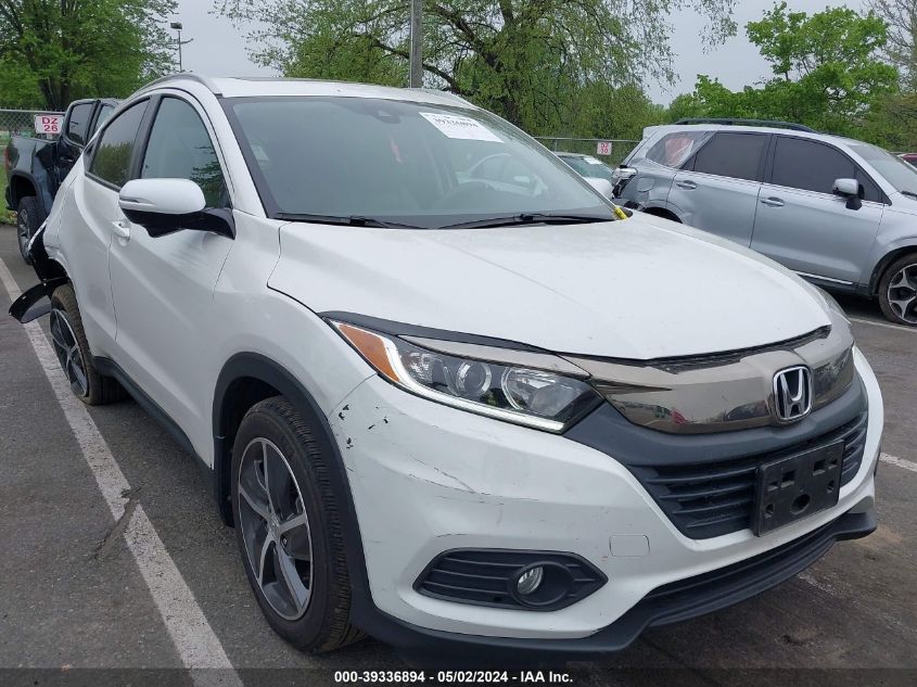 2022 Honda Hr-V Awd Ex VIN: 3CZRU6H51NM767529 Lot: 39336894