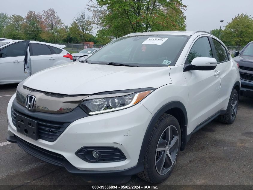 2022 Honda Hr-V Awd Ex VIN: 3CZRU6H51NM767529 Lot: 39336894