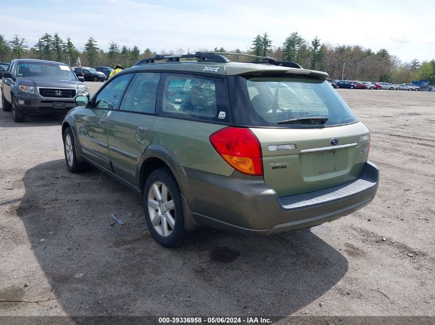 4S4BP62C067303452 | 2006 SUBARU OUTBACK