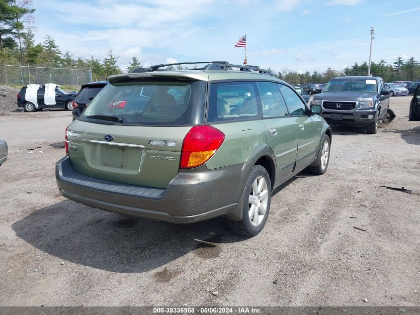 4S4BP62C067303452 | 2006 SUBARU OUTBACK