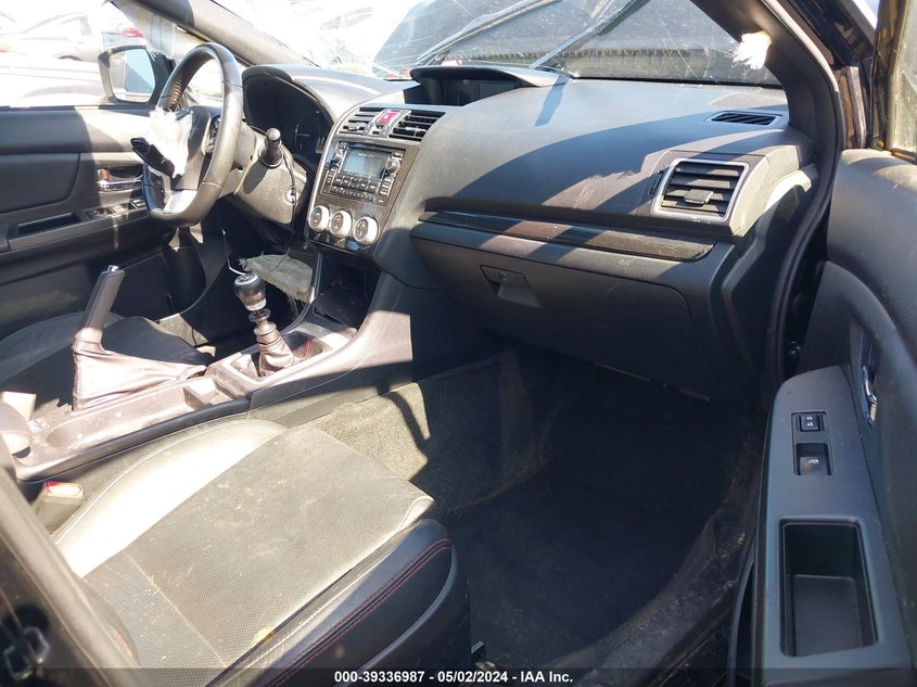 2015 Subaru Wrx Limited VIN: JF1VA1G63F9819954 Lot: 39336987