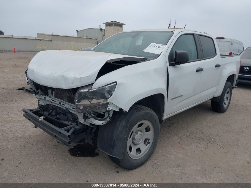 2021 Chevrolet Colorado 2Wd Short Box Wt VIN: 1GCGSBEN0M1288773 Lot: 39337014