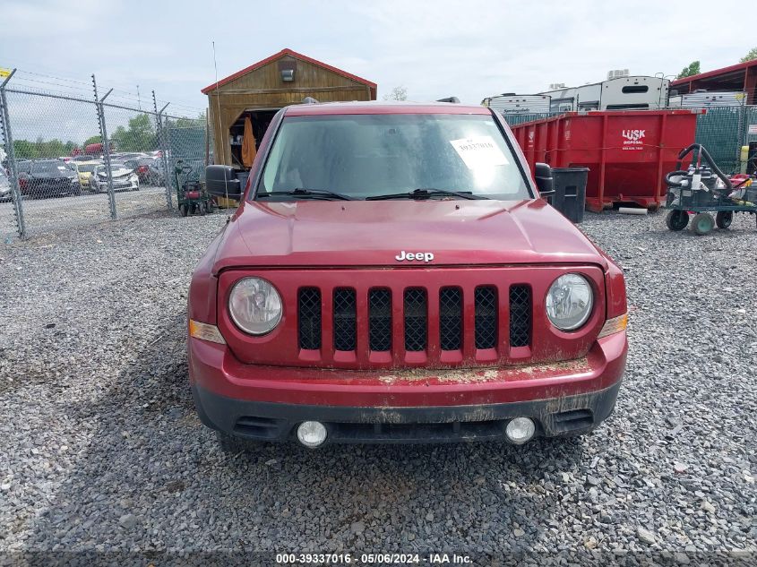 2014 Jeep Patriot Sport VIN: 1C4NJRBB3ED595707 Lot: 39337016