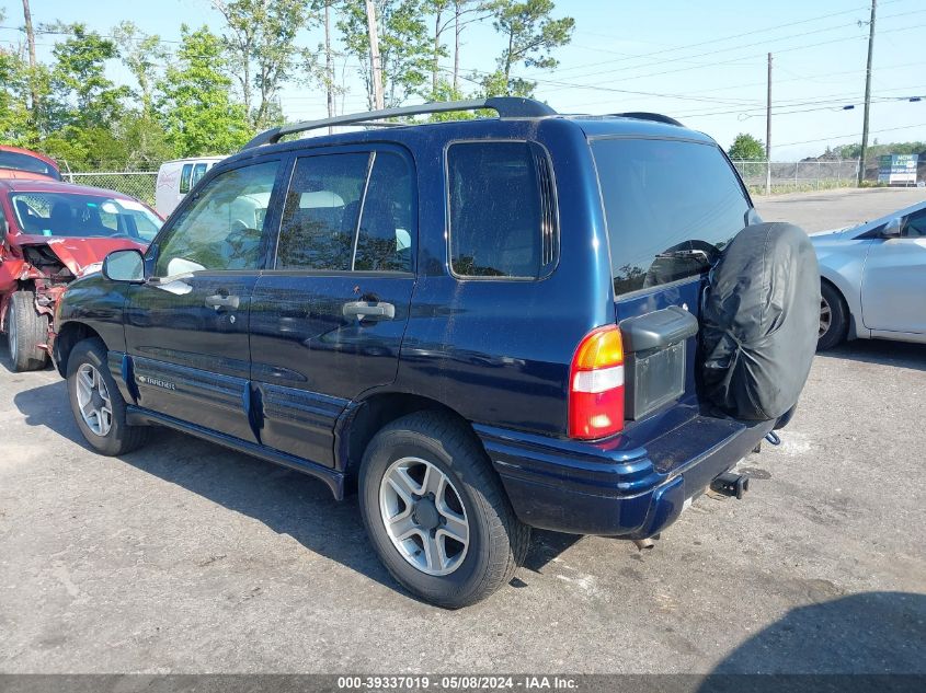 2003 Chevrolet Tracker Hard Top Lt VIN: 2CNBE634236913703 Lot: 39337019