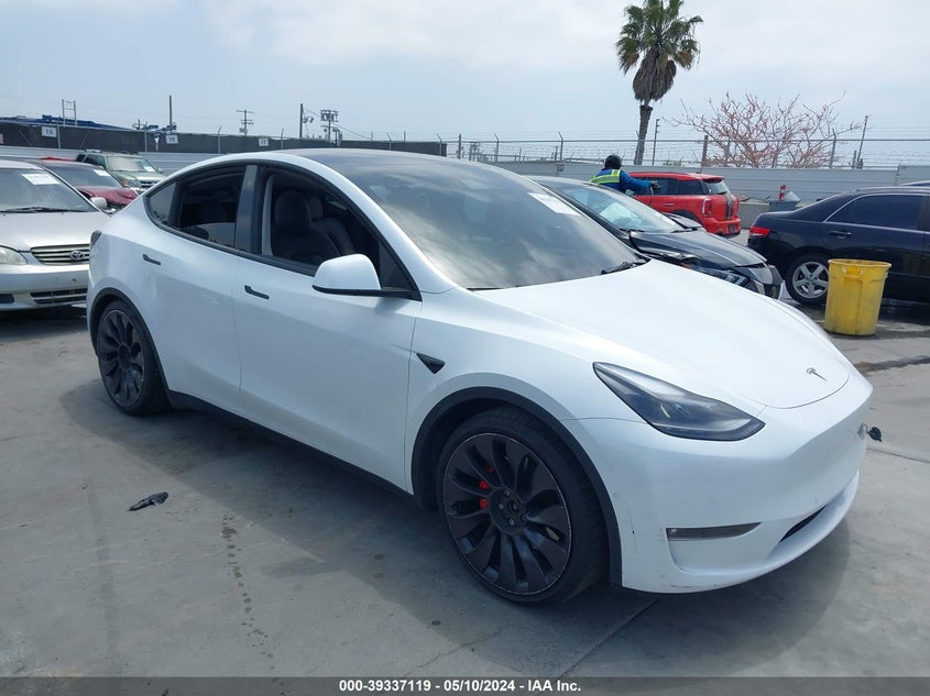 VIN 5YJYGDEF0MF230471 2021 TESLA MODEL Y