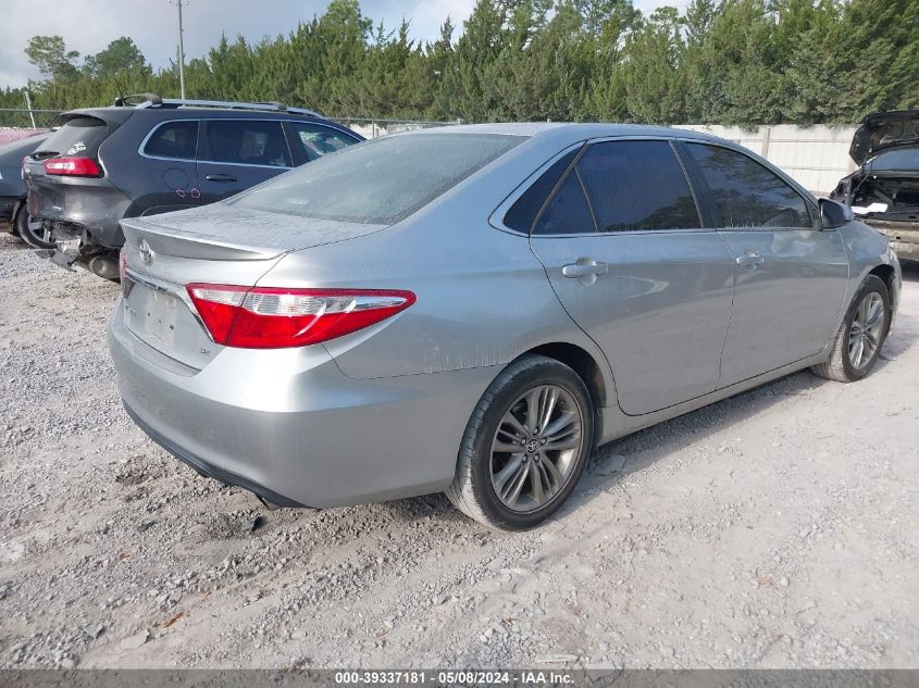 2016 Toyota Camry Se VIN: 4T1BF1FK1GU155712 Lot: 39337181