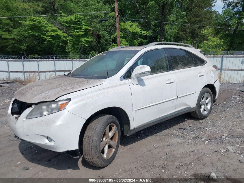 2011 Lexus Rx 350 VIN: 2T2BK1BA3BC096760 Lot: 39337185