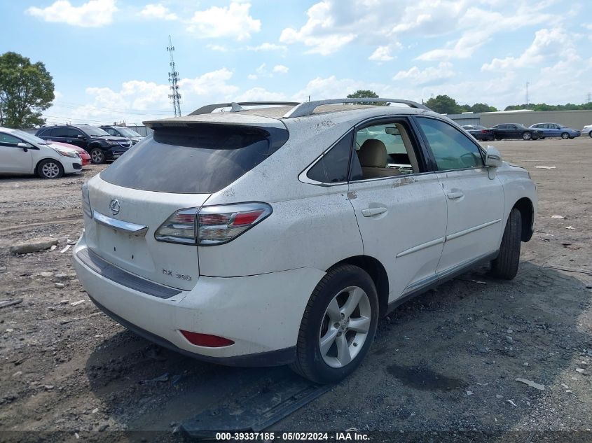 2011 Lexus Rx 350 VIN: 2T2BK1BA3BC096760 Lot: 39337185