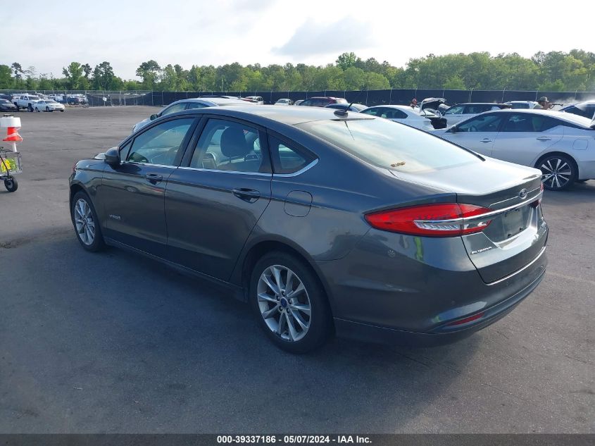 VIN 3FA6P0LU5HR269553 2017 FORD FUSION HYBRID no.3