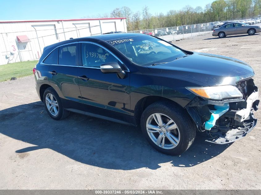 2013 Acura Rdx VIN: 5J8TB4H57DL022968 Lot: 39337246