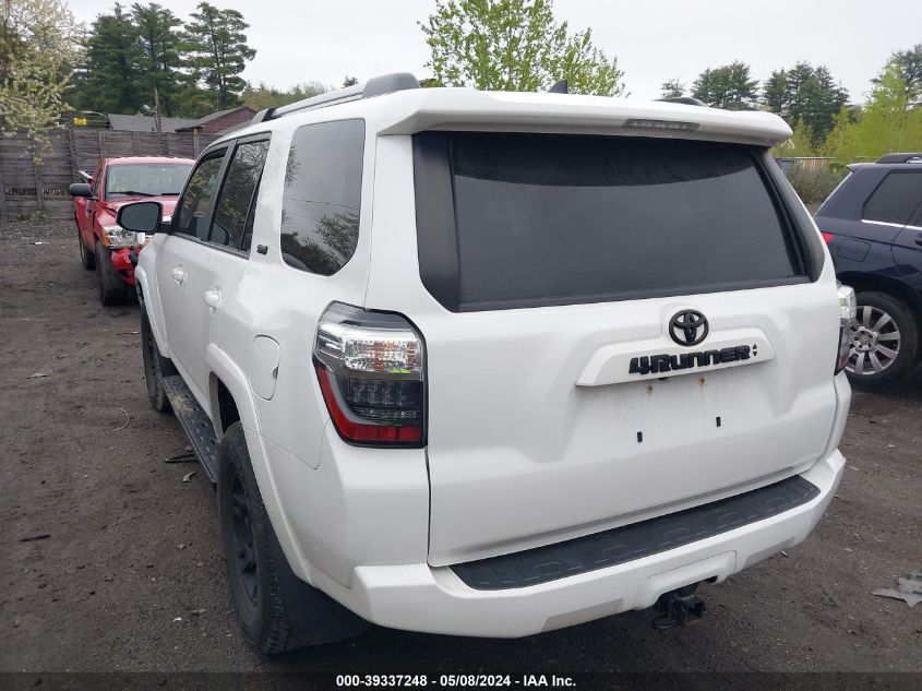 2022 Toyota 4Runner Sr5 Premium VIN: JTENU5JR4N5987325 Lot: 39337248