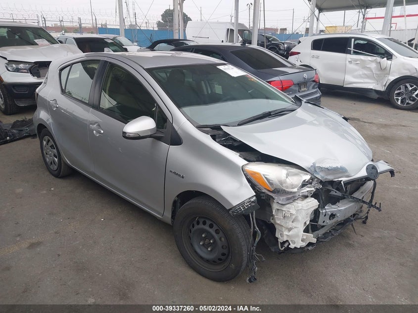 2015 Toyota Prius C Two VIN: JTDKDTB31F1576401 Lot: 39337260