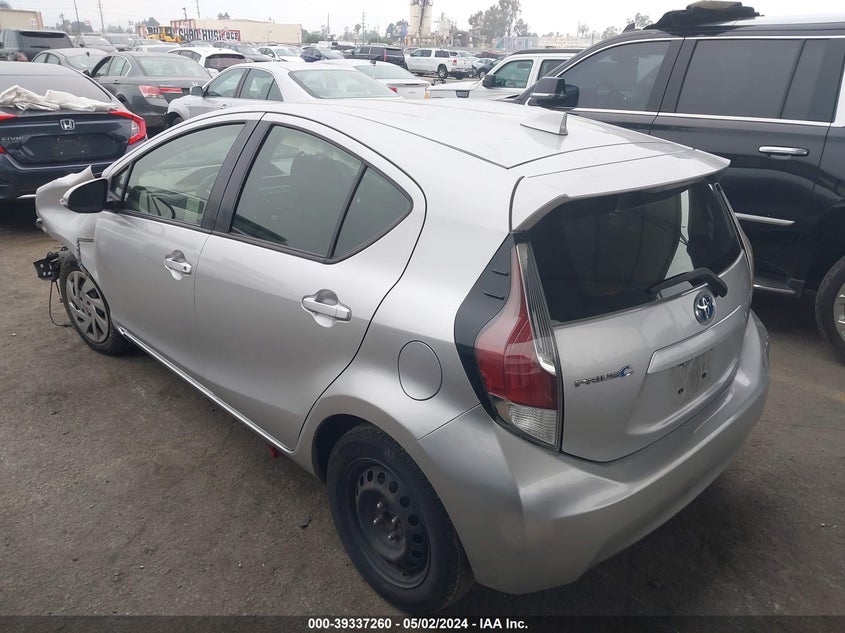 2015 Toyota Prius C Two VIN: JTDKDTB31F1576401 Lot: 39337260