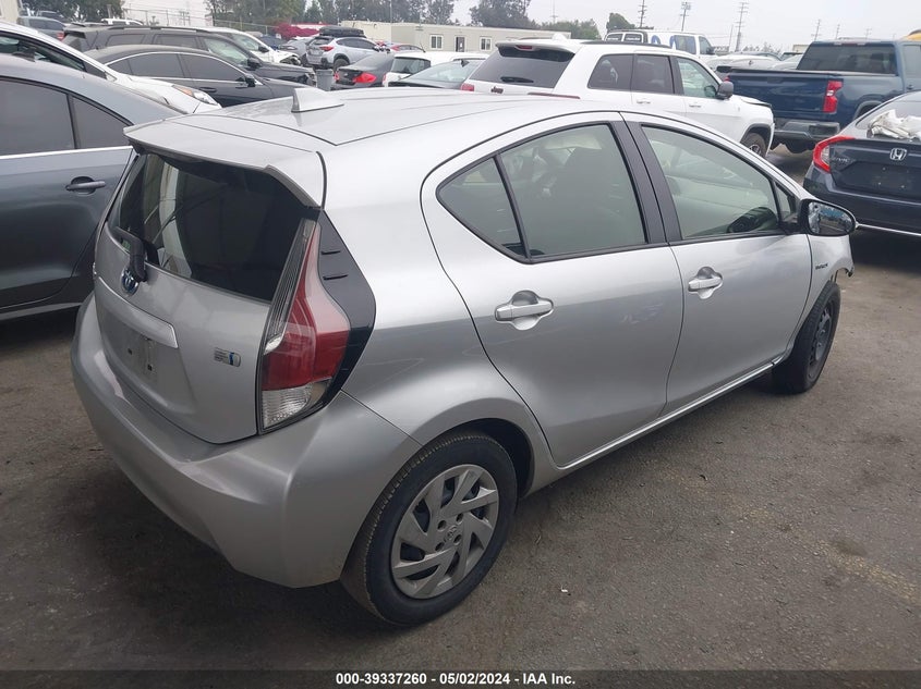 2015 Toyota Prius C Two VIN: JTDKDTB31F1576401 Lot: 39337260