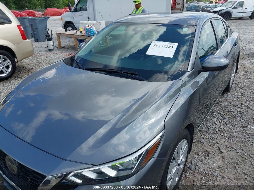 2021 Nissan Sentra S Xtronic Cvt VIN: 3N1AB8BV3MY272191 Lot: 39337283