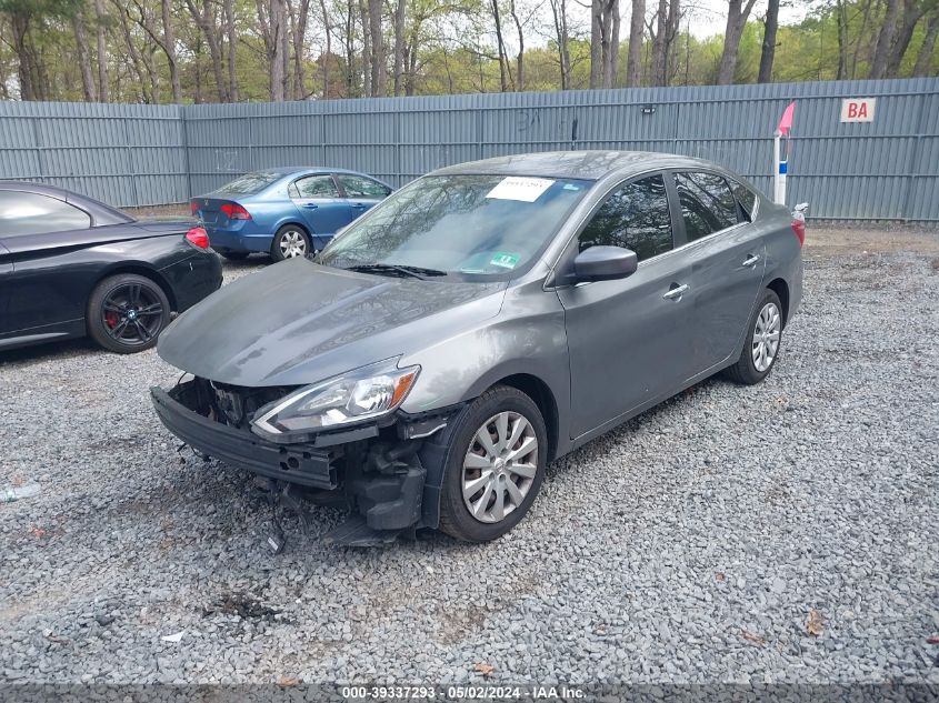 2018 Nissan Sentra S VIN: 3N1AB7AP1JY249016 Lot: 39337293