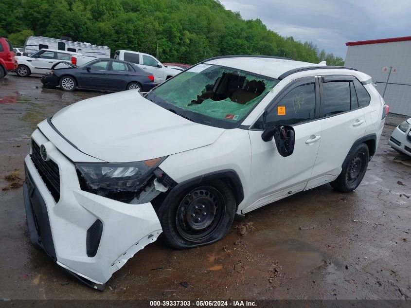 2019 Toyota Rav4 Le VIN: JTMF1RFV5KD008721 Lot: 39337303