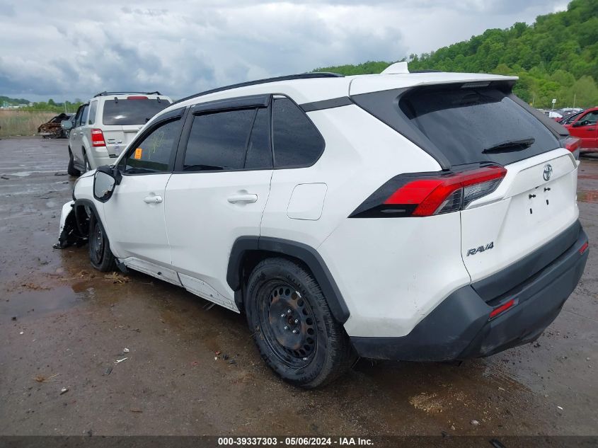 2019 Toyota Rav4 Le VIN: JTMF1RFV5KD008721 Lot: 39337303