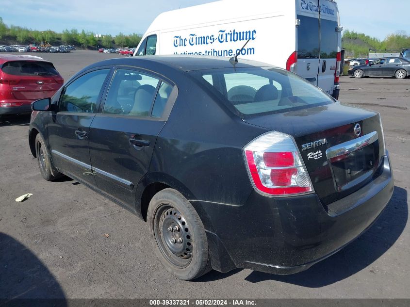 3N1AB6AP0AL654050 | 2010 NISSAN SENTRA