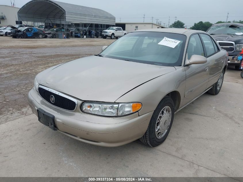 2002 Buick Century Custom VIN: 2G4WS52J421132592 Lot: 39337334