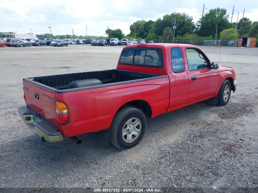 5TEVL52N74Z458952 | 2004 TOYOTA TACOMA