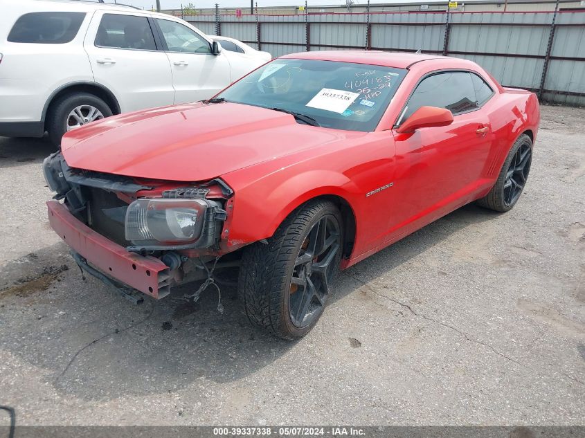 2013 Chevrolet Camaro 2Ls VIN: 2G1FA1E31D9141955 Lot: 39337338