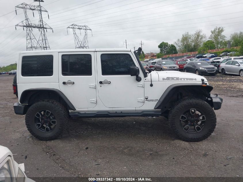 2017 Jeep Wrangler Unlimited Smoky Mountain 4X4 VIN: 1C4HJWEG5HL709560 Lot: 39337342