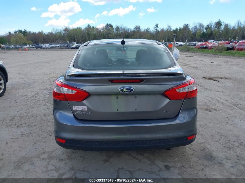 2013 Ford Focus Se VIN: 1FADP3F28DL354608 Lot: 39337349