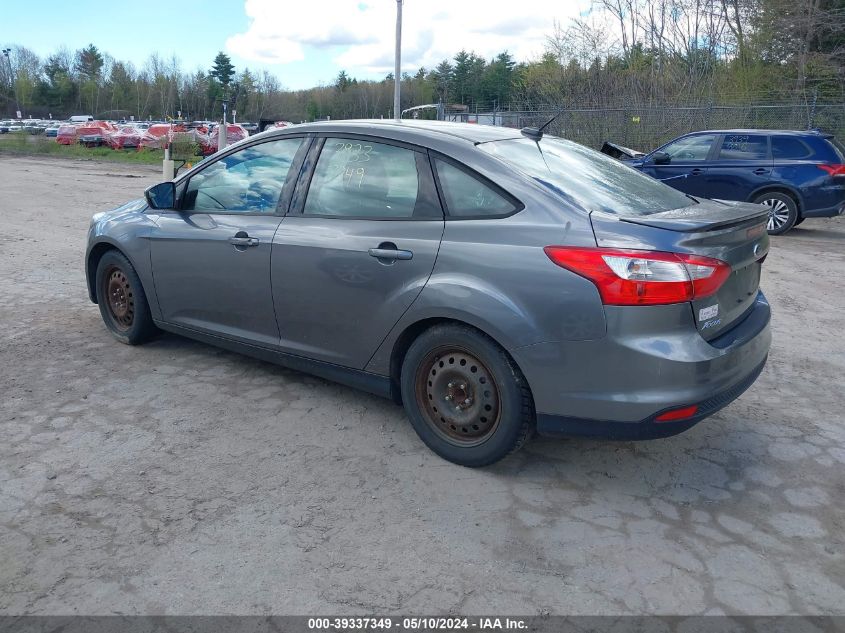 2013 Ford Focus Se VIN: 1FADP3F28DL354608 Lot: 39337349