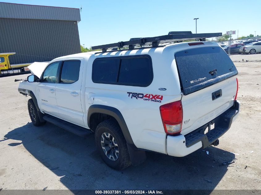 2017 Toyota Tacoma Trd Off Road VIN: 3TMCZ5AN6HM106486 Lot: 39337381