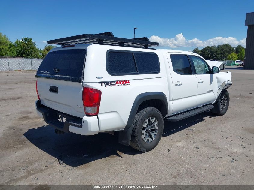 2017 Toyota Tacoma Trd Off Road VIN: 3TMCZ5AN6HM106486 Lot: 39337381