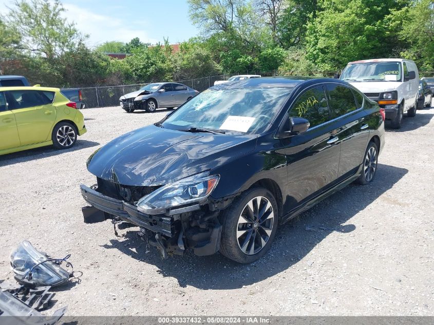 2019 Nissan Sentra Sr VIN: 3N1AB7AP2KY232744 Lot: 39337432