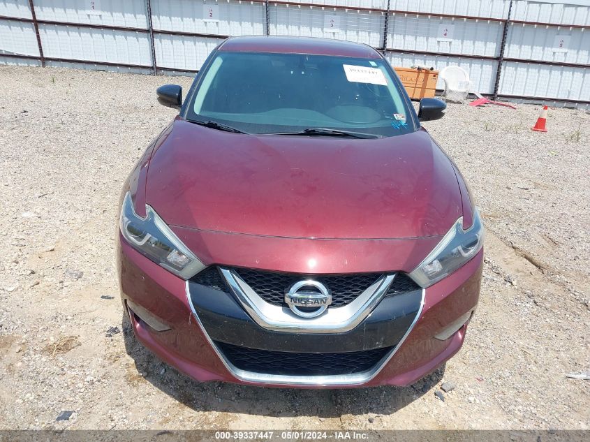 2016 Nissan Maxima 3.5 Sr VIN: 1N4AA6APXGC405989 Lot: 39337447