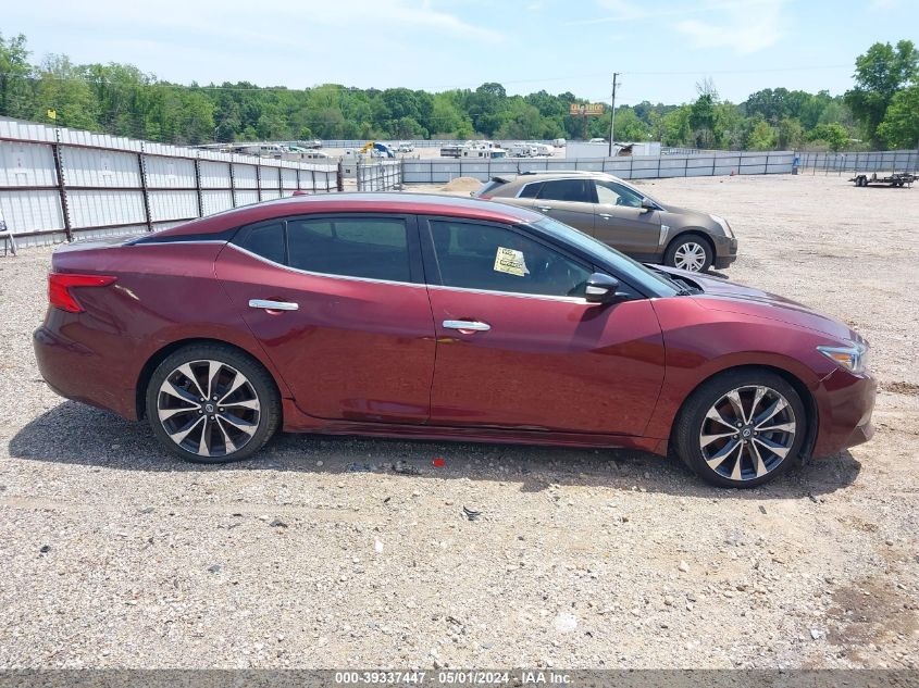 2016 Nissan Maxima 3.5 Sr VIN: 1N4AA6APXGC405989 Lot: 39337447