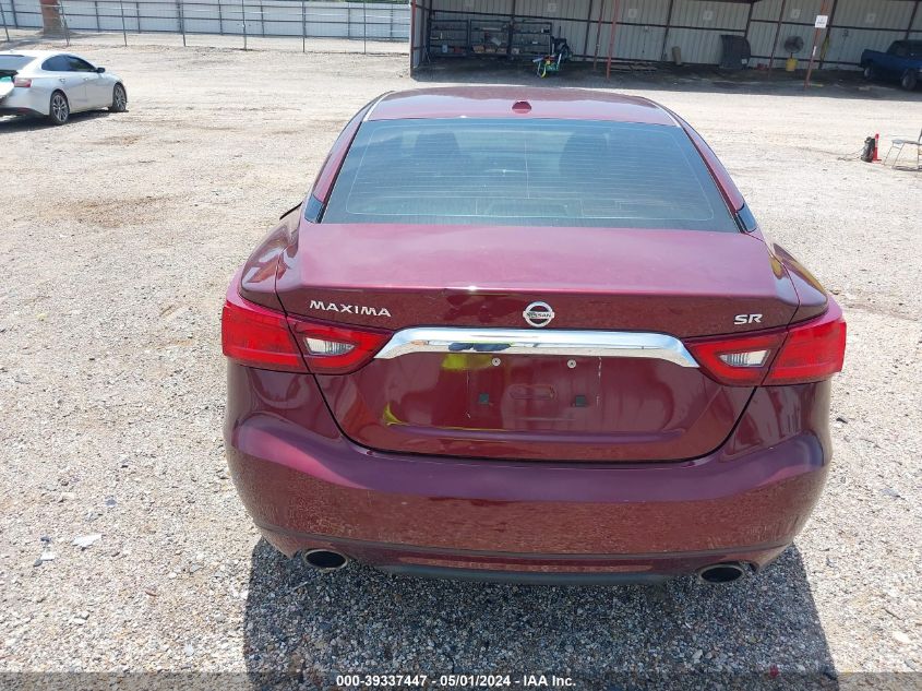 2016 Nissan Maxima 3.5 Sr VIN: 1N4AA6APXGC405989 Lot: 39337447