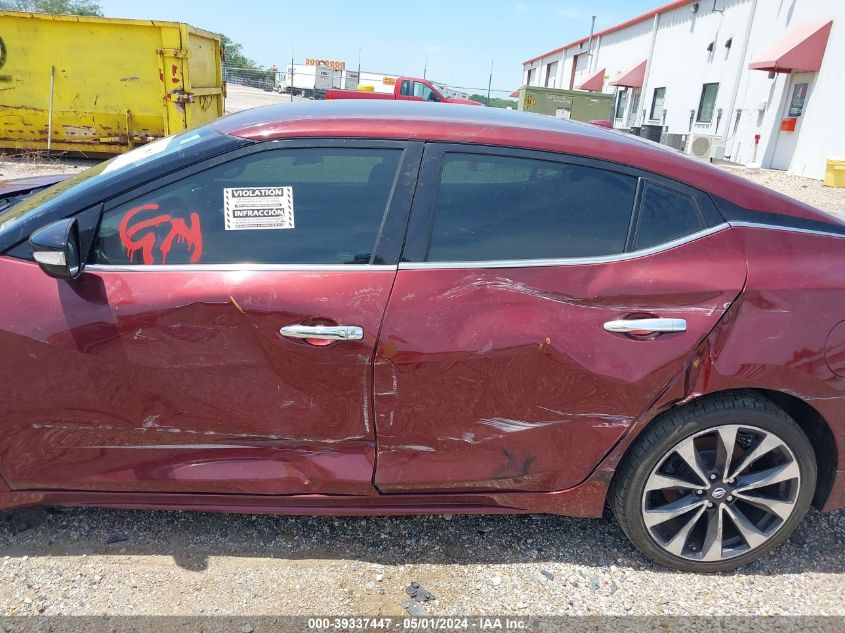 2016 Nissan Maxima 3.5 Sr VIN: 1N4AA6APXGC405989 Lot: 39337447