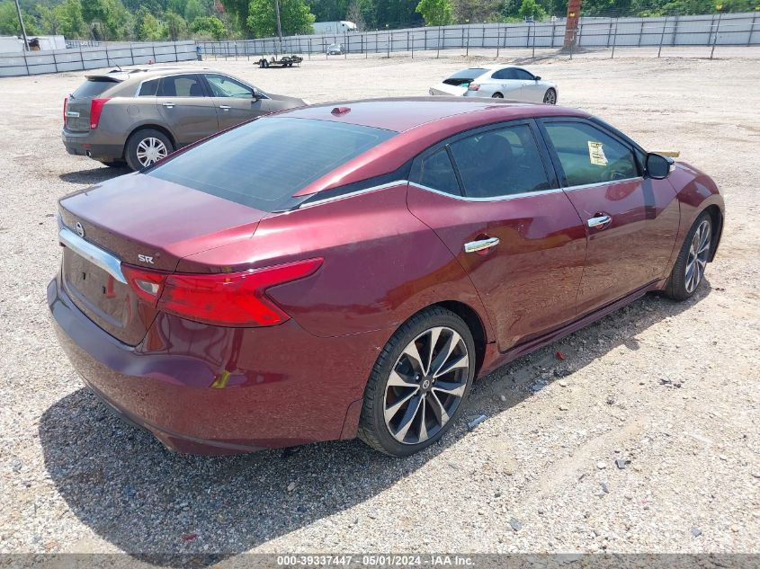 2016 Nissan Maxima 3.5 Sr VIN: 1N4AA6APXGC405989 Lot: 39337447