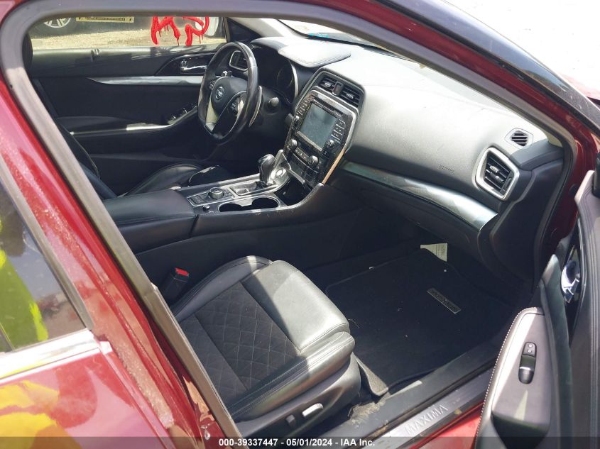 2016 Nissan Maxima 3.5 Sr VIN: 1N4AA6APXGC405989 Lot: 39337447