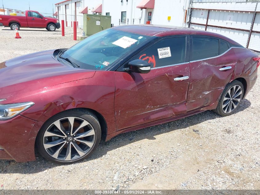 2016 Nissan Maxima 3.5 Sr VIN: 1N4AA6APXGC405989 Lot: 39337447