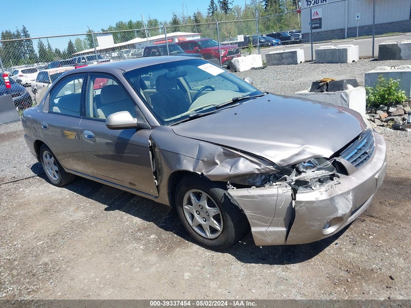 2002 Kia Spectra Ls VIN: KNAFB121125126306 Lot: 39337454